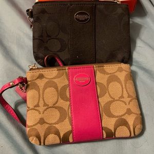 Coach wristlet
